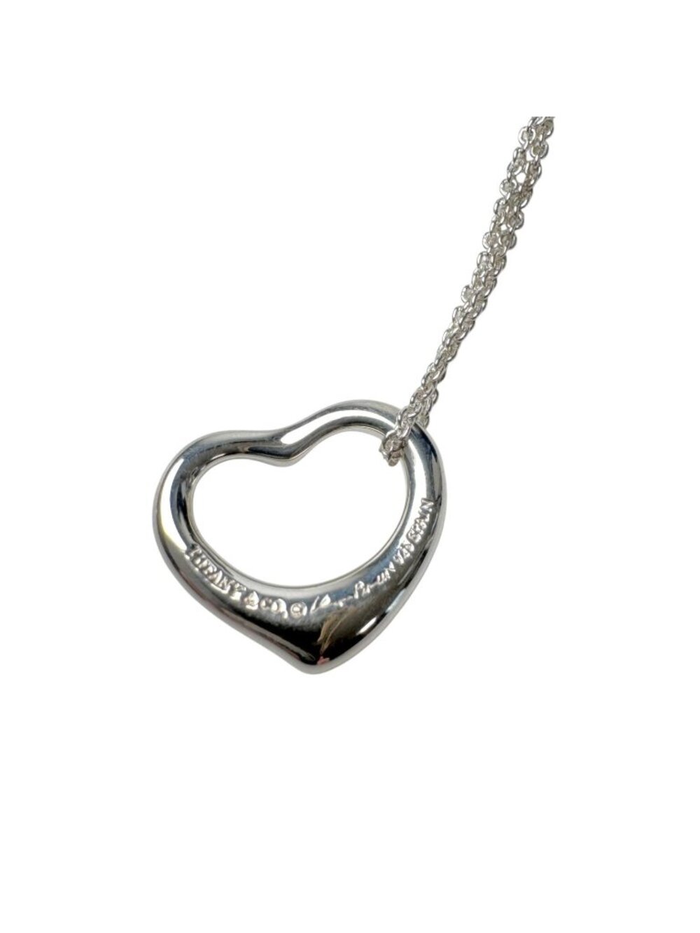 Tiffany & Co Open Heart Necklace